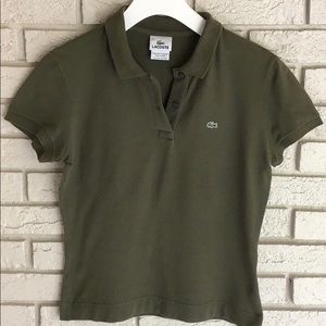 Lacoste Short Sleeve Polo Shirt Sz 42